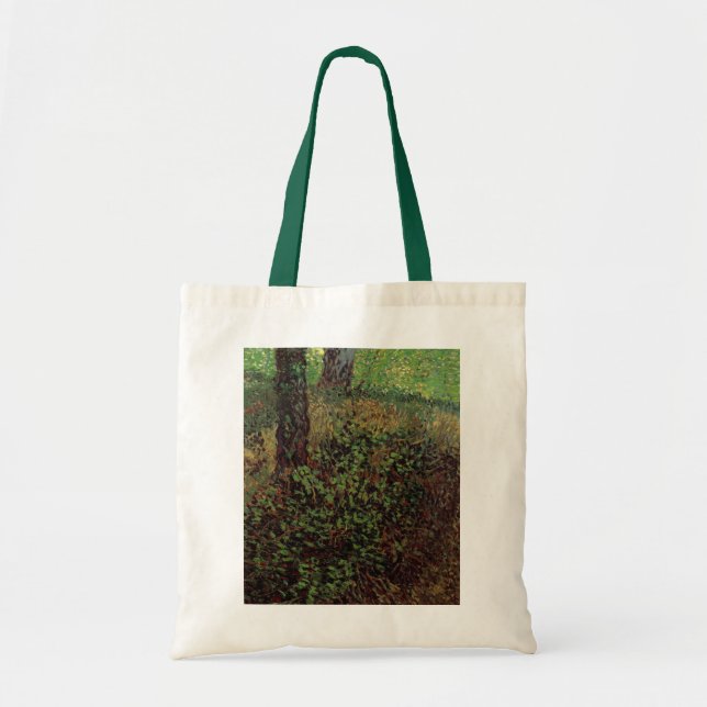 Tote Bag Sous-bois par Vincent van Gogh (Devant)