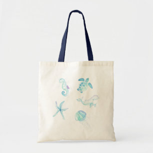Tote Bag Sous la mer