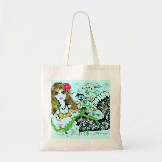 Tote Bag Sous la mer (Devant)