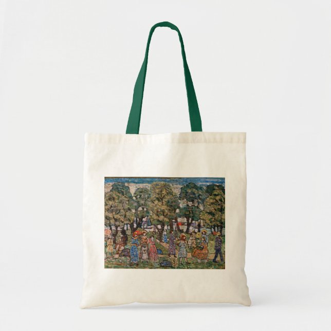 Tote Bag Sous les arbres de Maurice Prendergast, Art (Devant)