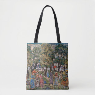 Tote Bag Sous les arbres de Maurice Prendergast, Art