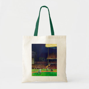Tote Bag Sous les lumières de John Falter