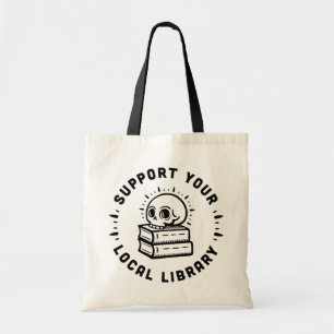 Tote Bag Soutenez l'amoureux de livres de votre bibliothèqu