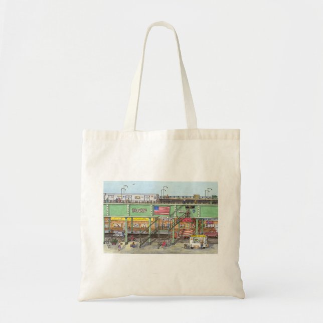 Tote Bag Souterrain de Brooklyn (Devant)
