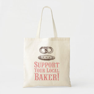 Tote Bag Soutien à votre Baker Fourre-tout local