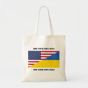 Tote Bag Soutien américain à l'Ukraine Thaillow Pillow