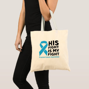 Tote Bag Soutien contre le cancer de la prostate - Sa lutte