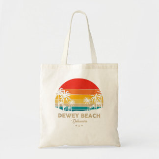 Tote Bag Souvenir de plage Dewey vintage - Delaware