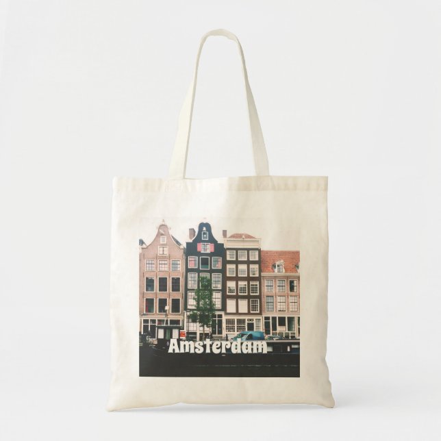 Tote Bag Souvenir de voyage à Amsterdam (Devant)