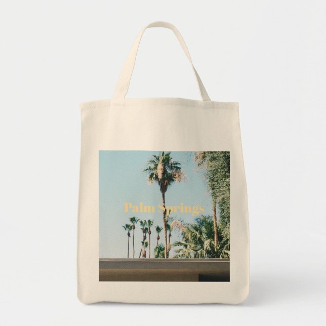 Tote Bag Souvenir de voyage de Palm Springs (Devant)