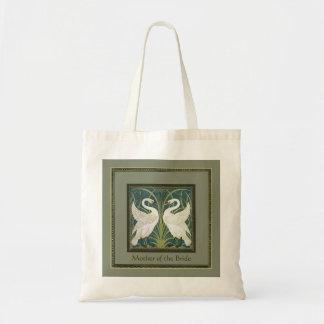 Tote Bag Souvenir vintage Fourre-tout de noce de cygnes de
