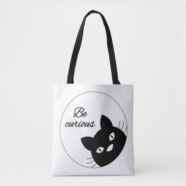 Tote Bag Soyez curieux (Devant)