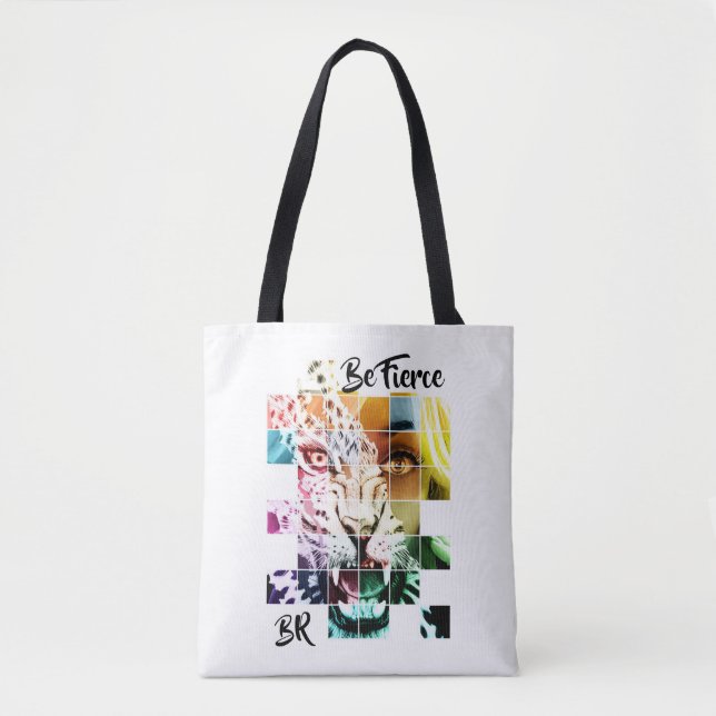 Tote Bag Soyez Fourre-tout féroce (Devant)