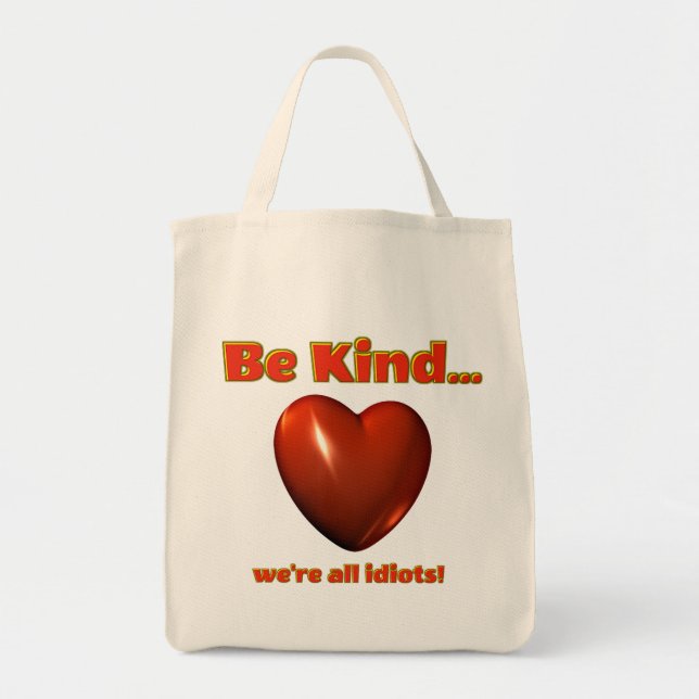 Tote Bag Soyez Gentil (Devant)