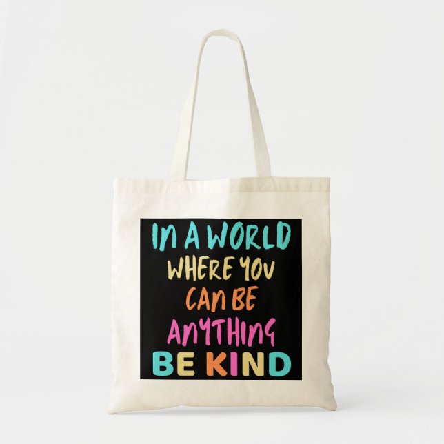 Tote Bag Soyez gentil (Devant)