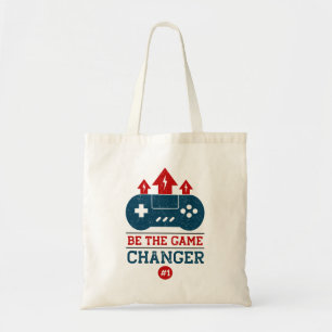 Tote Bag Soyez le changeur de jeu #1 Jeu