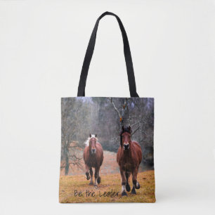 Tote Bag Soyez le chef de course des chevaux