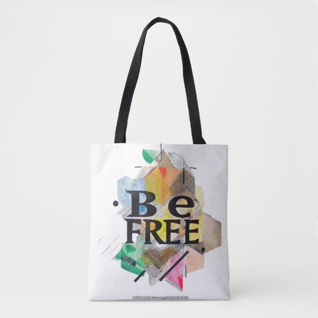 Tote Bag Soyez libre (Devant)