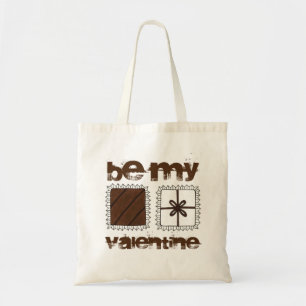 Tote Bag Soyez mon bonbon au chocolat de Saint Valentin