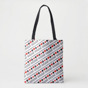 Tote Bag Soyez Nice à votre associé que vous jouez
