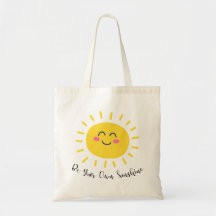 "Soyez Votre Propre Soleil" Mignon Kawaii Soleil H