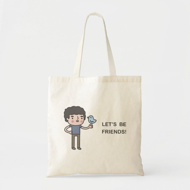 Tote Bag Soyons amis ! (Devant)