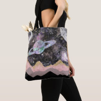 Space Mountains Gold Starry Sky Galaxy Planètes