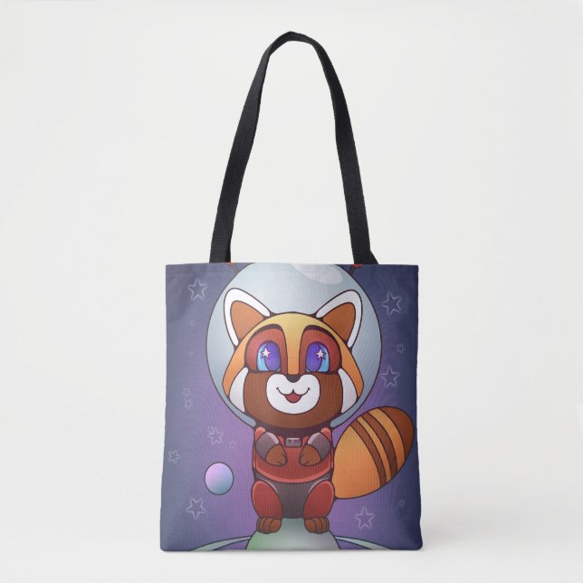 Tote Bag Space Panda Chippy ! (Devant)