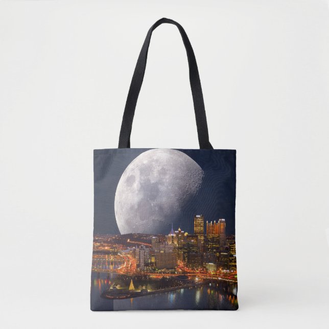 Tote Bag Spacey Pittsburgh (Devant)