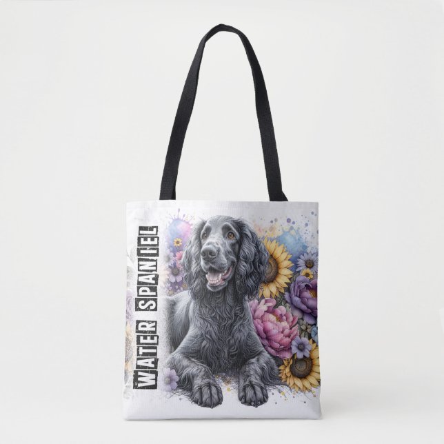 Tote Bag Spaniel d'eau  (Devant)