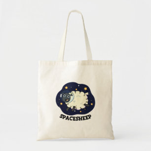 Tote Bag Spatial Sheep Funny Astronaut Pun