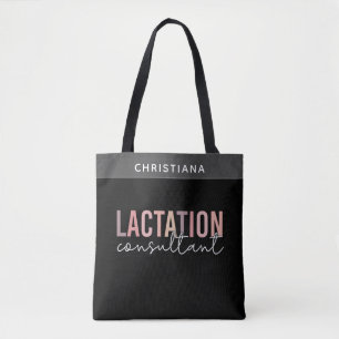 Tote Bag Spécialiste en lactation sur mesure IBCLC