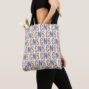 Tote Bag Spécialiste en soins infirmiers cliniques Retro CN