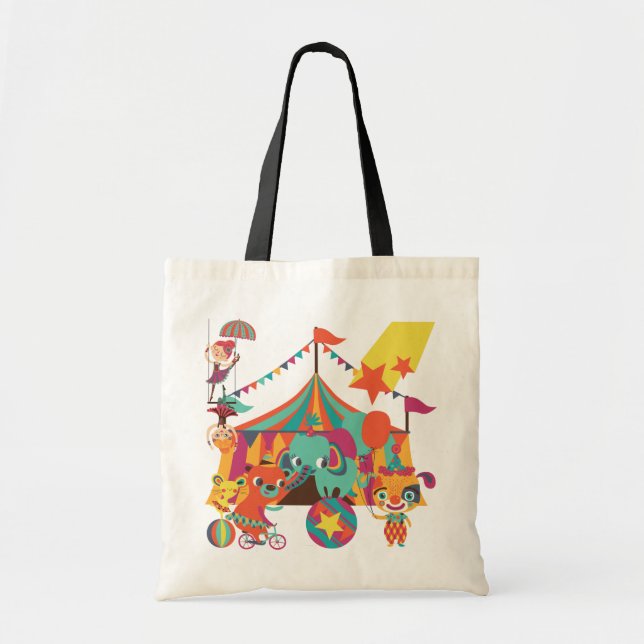 Tote Bag Spectateurs de cirque (Devant)