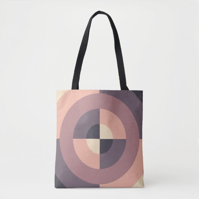 Tote Bag Spectre de crème de café (Devant)