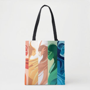 Tote Bag Spectre de la grâce féminine