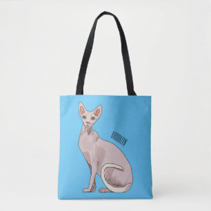 Tote Bag Sphynx cat