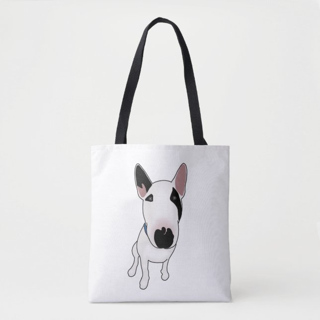 Tote Bag Spike le Bull Terrier Anglais (Devant)