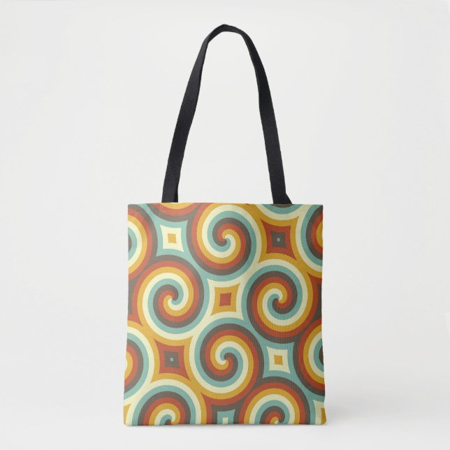 Tote Bag Spirales vintages (Devant)