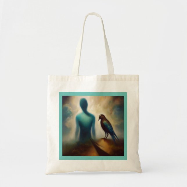 Tote Bag Spirit Animal Bluebird 1 (Devant)