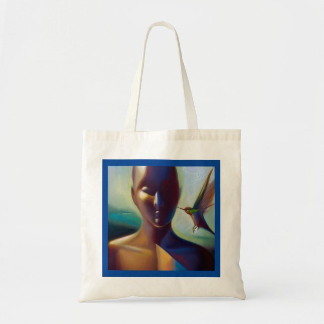 Tote Bag Spirit Animal Hummingbird 3 (Devant)