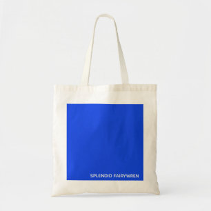 Tote Bag Splendid Fairywren Blue Colour Name