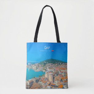 Tote Bag Split, Croatie - Ville côtière