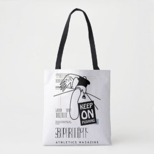 Tote Bag Sport sportif continuer à pousser