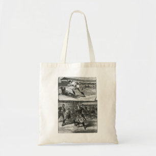 Tote Bag Sports Vintage, équipes de baseball féminin victor
