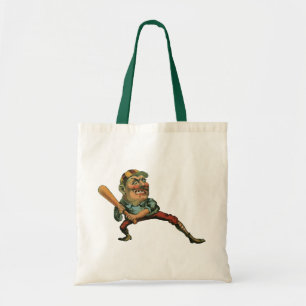 Tote Bag Sports vintages, Batterie du joueur de baseball en