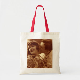 Tote Bag Sports vintages Tennis, Amour et Romance