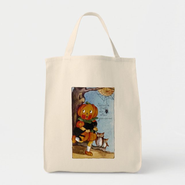 Tote Bag S'posin' a Ghost courait après Yoo-oo-oo ! (Devant)