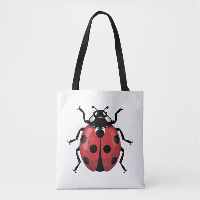 Tote Bag Spots of Joy Ladybug  (Devant)
