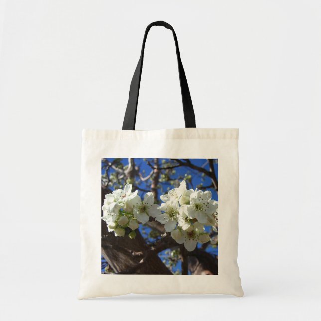 Tote Bag Spring Flowering Pear Tree (Devant)